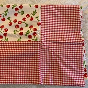 Anthropologie American hostess cherry tablecloth